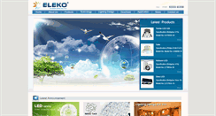 Desktop Screenshot of eleko.com