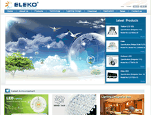 Tablet Screenshot of eleko.com