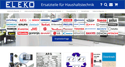 Desktop Screenshot of eleko.de
